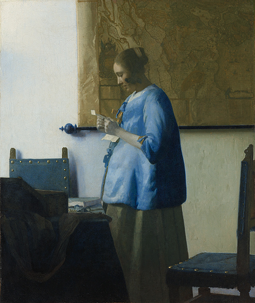 Vermeer Woman in Blue