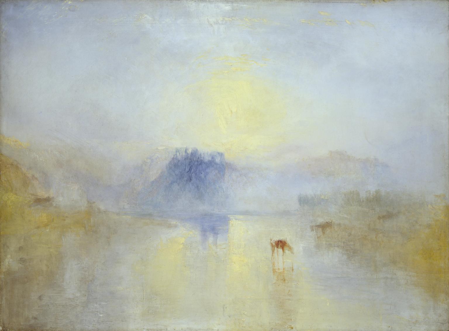 Norham Castle, Sunrise c.1845 by Joseph Mallord William Turner 1775-1851
